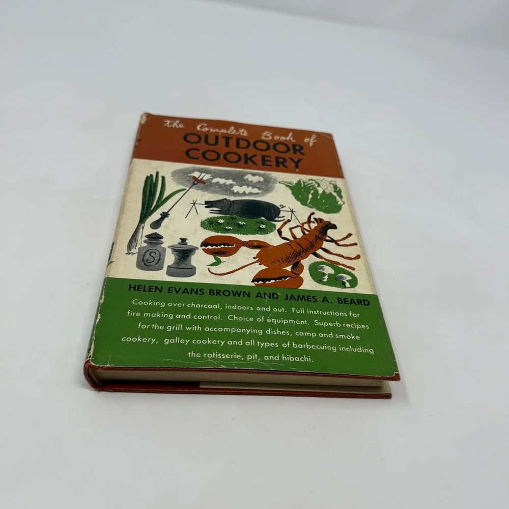 The Complete Book of Outdoor Cookery 1955 James Beard Helen Evans Brown 1st Ed